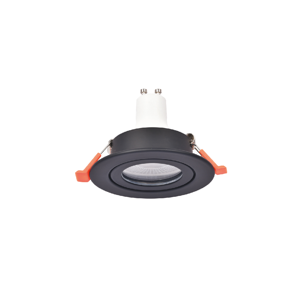 x00350b Inlight Downlight σποτ GU10 σε μαύρη απόχρωση (X00350B) - Image 1