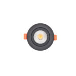 Inlight Downlight σποτ GU10 σε μαύρη απόχρωση (X00350B) - Image 2
