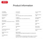 XO Q8 ANC Ασύρματα Ακουστικά Bluetooth 8ης Γενιάς - Image 9
