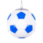 GLOBOSTAR® FOOTBALL 00644 Παιδικό Κρεμαστό Φωτιστικό Οροφής με Ντουί 1 x E27 AC 220-240V IP20 - Λευκό & Μπλε - Μ15 x Π15 x Y18cm - Image 5