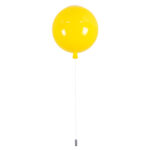 GLOBOSTAR® BALLOON 00651 Παιδικό Φωτιστικό Οροφής με Ντουί 1 x E27 AC 220-240V IP20 - Κίτρινο - Μ30 x Π30 x Υ33cm - Image 5
