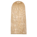 GLOBOSTAR® CALERO 00671 Boho Κρεμαστό Φωτιστικό Οροφής με Ντουί 1 x E27 AC 220-240V IP20 - Μπεζ - Μ50 x Π50 x Y110cm - Image 5