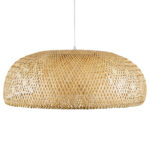 GLOBOSTAR® SAN TROPEZ 00673 Boho Κρεμαστό Φωτιστικό Οροφής με Ντουί 1 x E27 AC 220-240V IP20 - Μπεζ - Μ100 x Π100 x Y35cm - Image 5