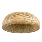 GLOBOSTAR® SAN TROPEZ 00674 Boho Κρεμαστό Φωτιστικό Οροφής με Ντουί 1 x E27 AC 220-240V IP20 - Μπεζ - Μ80 x Π80 x Y28cm - Image 6