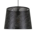 GLOBOSTAR® SPARKLE 00733 Μοντέρνο Κρεμαστό Φωτιστικό Οροφής με Ντουί 1 x E27 AC 220-240V IP20 - Μαύρο - Μ35 x Π35 x Υ26cm - Image 5