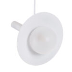 GLOBOSTAR® CELEST 00790 Μοντέρνο Κρεμαστό Φωτιστικό Οροφής με Ντουί 1 x G9 AC 220-240V IP20 - Λευκό - Μ20 x Π20 x Υ26.5cm - Image 6