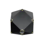 GLOBOSTAR® WELLES 00794 Μοντέρνο Φωτιστικό Τοίχου - Απλίκα με Ντουί 1 x E14 AC 220-240V IP20 - Μαύρο - Μ17 x Π28 x Υ17cm - Image 6