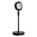 GloboStar® 00814 Επιτραπέζιο Φωτιστικό Πορτατίφ LED 12W 600lm 180° DC 5V IP20 Κίτρινο - Πορτοκαλί SUN EFFECT Μαύρο Μέταλλο με Διάφανο Πλαστικό - Μ10 x Π10 x Υ26.5cm - 2 Xρόνια Εγγύηση - Image 3