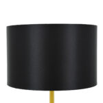 GLOBOSTAR® ASHLEY 00825 Μοντέρνο Επιδαπέδιο Φωτιστικό με Ντουί 1 x E27 AC 220-240V IP20 - Μαύρο & Χρυσό - Μ40 x Π40 x Υ148cm - Image 6