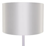 GLOBOSTAR® ASHLEY 00826 Μοντέρνο Επιδαπέδιο Φωτιστικό με Ντουί 1 x E27 AC 220-240V IP20 - Λευκό & Μπεζ - Μ40 x Π40 x Υ145cm - Image 6