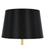 GLOBOSTAR® CEDAR 00827 Μοντέρνο Επιδαπέδιο Φωτιστικό με Ντουί 1 x E27 AC 220-240V IP20 - Μαύρο & Μπεζ - Μ40 x Π40 x Υ148cm - Image 6
