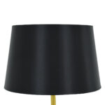 GLOBOSTAR® CEDAR 00829 Μοντέρνο Επιδαπέδιο Φωτιστικό με Ντουί 1 x E27 AC 220-240V IP20 - Μαύρο & Χρυσό - Μ40 x Π40 x Υ148cm - Image 6