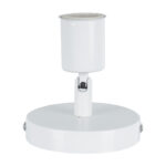 GLOBOSTAR® SARA 00842 Μοντέρνο Φωτιστικό Οροφής με Ντουί 1 x E27 AC 220-240V IP20 - Λευκό - Μ10 x Π10 x Υ10.3cm - Image 4