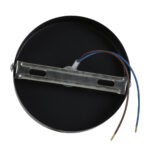 GLOBOSTAR® SARA 00843 Μοντέρνο Φωτιστικό Οροφής με Ντουί 1 x E27 AC 220-240V IP20 - Μαύρο - Μ10 x Π10 x Υ10.3cm - Image 5