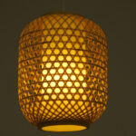GLOBOSTAR® MAURITIUS 00899 Boho Κρεμαστό Φωτιστικό Οροφής με Ντουί 1 x E27 AC 220-240V IP20 - Μπεζ - Μ30 x Π30 x Υ40cm - Image 3