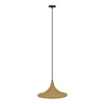 GLOBOSTAR® SHANGHAI ROPE 00917 Boho Κρεμαστό Φωτιστικό Οροφής με Ντουί 1 x E27 AC 220-240V IP20 - Μπεζ - Μ37 x Π37 x Υ20cm - Image 3