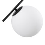 GLOBOSTAR® MONROE 00952 Μοντέρνο Κρεμαστό Φωτιστικό Οροφής με Ντουί 3 x E27 AC 220-240V IP20 - Μαύρο & Λευκό - Μ60 x Π60 x Υ50cm - Image 5