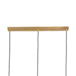 GLOBOSTAR® MONROE 00955 Μοντέρνο Κρεμαστό Φωτιστικό Οροφής με Ντουί 3 x E27 AC 220-240V IP20 - Χρυσό & Λευκό - Μ74 x Π25 x Υ50cm - Image 6
