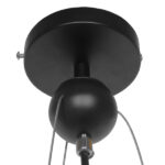GLOBOSTAR® NBA 01027 Μοντέρνο Κρεμαστό Φωτιστικό Οροφής με Ντουί 1 x E27 AC 220-240V IP20 - Πορτοκαλί & Κόκκινο - Μ32 x Π32 x Υ58cm - Image 6