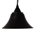 GLOBOSTAR® CLOCHER 01041 Vintage Κρεμαστό Φωτιστικό Οροφής με Ντουί 1 x E27 AC 220-240V IP20 - Μαύρο - Μ29 x Π29 x Υ34cm - Image 6