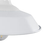 GLOBOSTAR® RAY 01066 Vintage Φωτιστικό Τοίχου - Απλίκα με Ντουί 1 x E27 AC 220-240V IP20 - Λευκό - Μ26 x Π37 x Υ32cm - Image 6