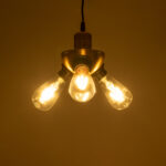 GLOBOSTAR® COPPER 01076 Vintage Κρεμαστό Φωτιστικό Οροφής με Ντουί 3 x E27 AC 220-240V IP20 - Χρυσό & Μαύρο - Μ14 x Π14 x Υ13cm - Image 3