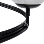 GLOBOSTAR® SELINA 01089 Μοντέρνο Φωτιστικό Οροφής με Ντουί 3 x E27 AC 220-240V IP20 - Μαύρο & Λευκό - Μ60 x Π60 x Υ45cm - Image 6