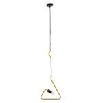 GLOBOSTAR® LIBBY 01097-1 Παιδικό Κρεμαστό Φωτιστικό Οροφής με Ντουί 1 x E27 AC 220-240V IP20 - Κίτρινο - Μ31 x Π31 x Υ16cm - Image 4