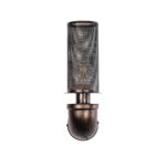 GLOBOSTAR® RAZA 01105 Vintage Φωτιστικό Τοίχου - Απλίκα με Ντουί 1 x E27 AC 220-240V IP20 - Χάλκινο - Μ13 x Π12 x Υ38cm - Image 4