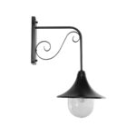 GLOBOSTAR® ANNIEL 01123 Vintage Φωτιστικό Τοίχου - Απλίκα με Ντουί 1 x E27 AC 220-240V IP20 - Μαύρο - Μ27 x Π40 x Υ56cm - Image 5