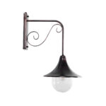 GLOBOSTAR® ANNIEL 01124 Vintage Φωτιστικό Τοίχου - Απλίκα με Ντουί 1 x E27 AC 220-240V IP20 - Χάλκινο - Μ27 x Π40 x Υ56cm - Image 5