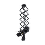 GLOBOSTAR® BROADWAY 01140 Vintage Φωτιστικό Οροφής με Ντουί 1 x E27 AC 220-240V IP20 - Μαύρο - Μ28 x Π25 x Υ100cm - Image 6