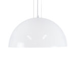 GLOBOSTAR® SERENIA 01152 Μοντέρνο Κρεμαστό Φωτιστικό Οροφής με Ντουί 1 x E27 AC 220-240V IP20 - Λευκό - Μ40 x Π40 x Υ20cm - Image 5