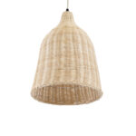 GLOBOSTAR® BAHAMAS 01202 Boho Κρεμαστό Φωτιστικό Οροφής με Ντουί 1 x E27 AC 220-240V IP20 - Μπεζ - Μ30 x Π30 x Υ40cm - Image 6
