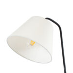 GLOBOSTAR® TIFFANY 01206 Μοντέρνο Επιδαπέδιο Φωτιστικό με Ντουί 1 x E27 AC 220-240V IP20 - Μπεζ & Λευκό - Μ28 x Π28 x Υ140cm - Image 5