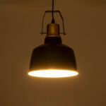 GLOBOSTAR® DEVOTA 01235 Vintage Κρεμαστό Φωτιστικό Οροφής με Ντουί 1 x E27 AC 220-240V IP20 - Μαύρο & Χρυσό - Μ22 x Π22 x Υ30cm - Image 3