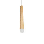 GLOBOSTAR® CALISTA 01252 Μοντέρνο Κρεμαστό Φωτιστικό Οροφής με Ντουί 1 x G4 AC 220-240V IP20 - Μπεζ - Μ4 x Π3 x Υ33cm - Image 2