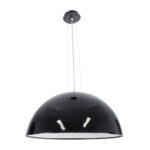 GLOBOSTAR® SERENIA 01270 Μοντέρνο Κρεμαστό Φωτιστικό Οροφής με Ντουί 1 x E27 AC 220-240V IP20 - Μαύρο & Λευκό - Μ60 x Π60 x Υ30cm - Image 4