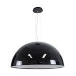GLOBOSTAR® SERENIA 01272 Μοντέρνο Κρεμαστό Φωτιστικό Οροφής με Ντουί 1 x E27 AC 220-240V IP20 - Μαύρο & Λευκό - Μ90 x Π90 x Υ40cm - Image 4