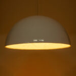 GLOBOSTAR® SERENIA 01273 Μοντέρνο Κρεμαστό Φωτιστικό Οροφής με Ντουί 1 x E27 AC 220-240V IP20 - Λευκό - Μ90 x Π90 x Y40cm - Image 3