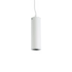 GLOBOSTAR® CANNON 01274 Μοντέρνο Κρεμαστό Φωτιστικό Οροφής με Ντουί 1 x GU10 AC 220-240V IP20 - Λευκό - Μ6 x Π6 x Y20cm - Image 2