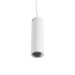 GLOBOSTAR® CANNON 01274 Μοντέρνο Κρεμαστό Φωτιστικό Οροφής με Ντουί 1 x GU10 AC 220-240V IP20 - Λευκό - Μ6 x Π6 x Y20cm - Image 6