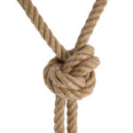 GLOBOSTAR® ROPE 01279 Boho Κρεμαστό Φωτιστικό Οροφής με Ντουί 2 x E27 AC 220-240V IP20 - Μπεζ - Μ30 x Π3.5 x Υ100cm - Image 3