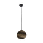 GLOBOSTAR® SANTORINI 01288 Boho Κρεμαστό Φωτιστικό Οροφής με Ντουί 1 x E27 AC 220-240V IP20 - Καφέ - Μ20 x Π20 x Y16cm - Image 4
