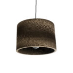 GLOBOSTAR® SANTORINI 01290 Boho Κρεμαστό Φωτιστικό Οροφής με Ντουί 1 x E27 AC 220-240V IP20 - Καφέ - Μ30 x Π30 x Y20cm - Image 6
