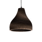 GLOBOSTAR® SANTORINI 01292 Boho Κρεμαστό Φωτιστικό Οροφής με Ντουί 1 x E27 AC 220-240V IP20 - Καφέ - Μ30 x Π30 x Y30cm - Image 2