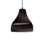GLOBOSTAR® SANTORINI 01292 Boho Κρεμαστό Φωτιστικό Οροφής με Ντουί 1 x E27 AC 220-240V IP20 - Καφέ - Μ30 x Π30 x Y30cm - Image 5