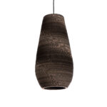 GLOBOSTAR® SANTORINI 01294 Boho Κρεμαστό Φωτιστικό Οροφής με Ντουί 1 x E27 AC 220-240V IP20 - Καφέ - Μ21 x Π21 x Y43cm - Image 2
