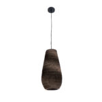 GLOBOSTAR® SANTORINI 01294 Boho Κρεμαστό Φωτιστικό Οροφής με Ντουί 1 x E27 AC 220-240V IP20 - Καφέ - Μ21 x Π21 x Y43cm - Image 4