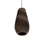 GLOBOSTAR® SANTORINI 01294 Boho Κρεμαστό Φωτιστικό Οροφής με Ντουί 1 x E27 AC 220-240V IP20 - Καφέ - Μ21 x Π21 x Y43cm - Image 6